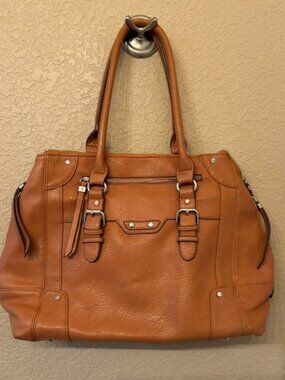 Charming Charlie Man-made Brown Large Shoulder Bag